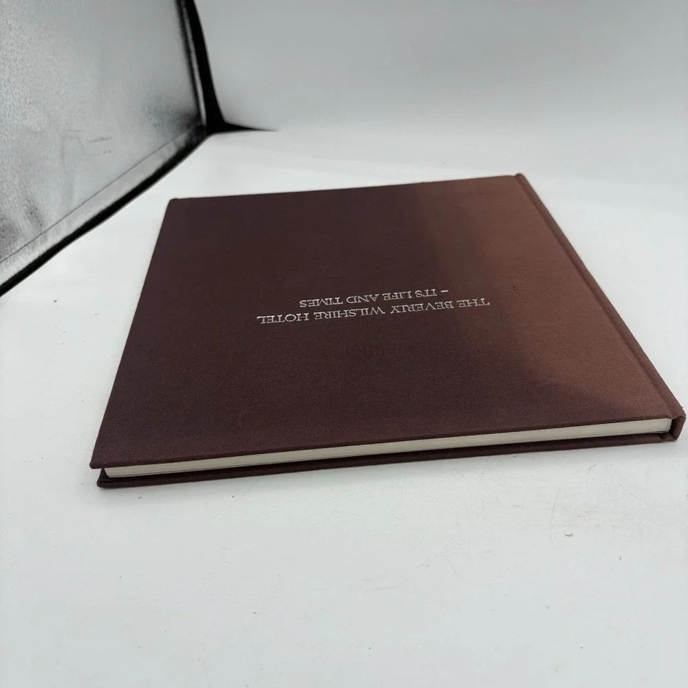 The Beverly Hills Wilshire Its Life & Times Horace Sutton 1989 1st Ed HC Vintage